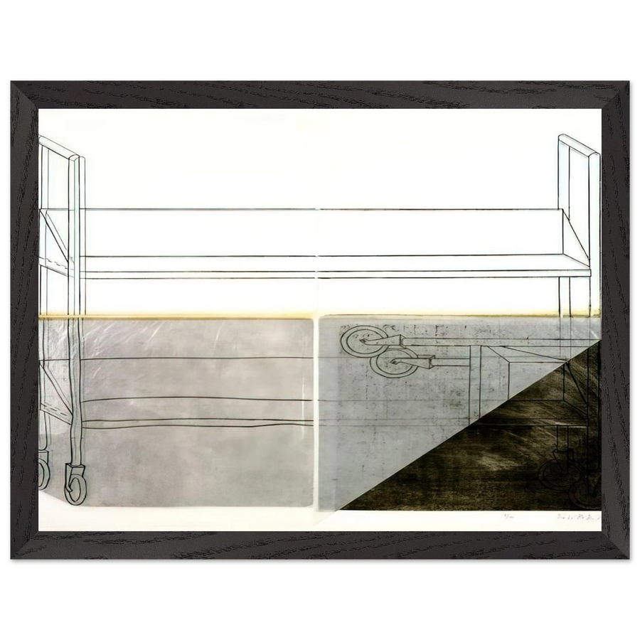 Large Trolley - 1972 by Dieter Roth — Framed art print at Zephyeer