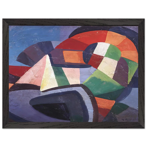 Synchromy - 1915 by Morgan Russell — Framed art print at Zephyeer