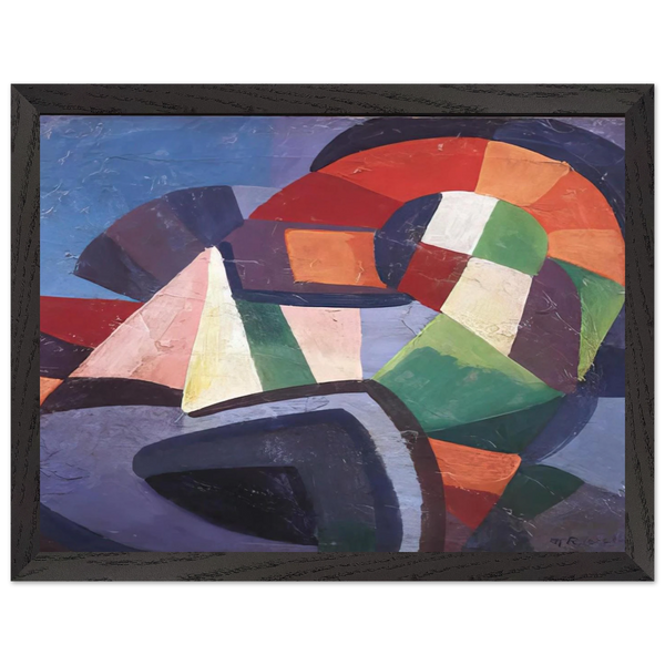 Synchromy - 1915 by Morgan Russell — Framed art print at Zephyeer