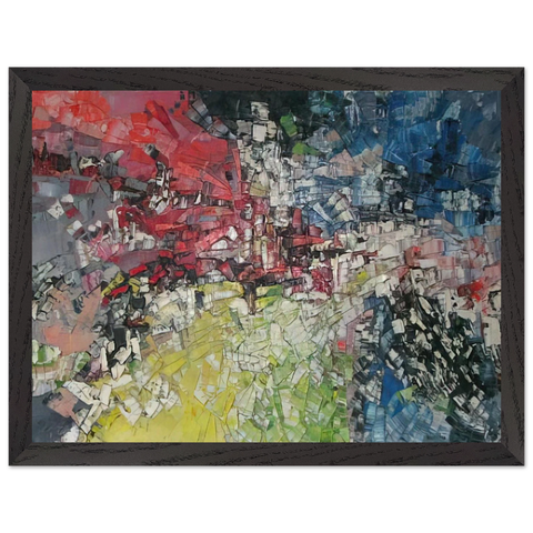 Horizons ouverts by Jean-Paul Riopelle — Framed art print at Zephyeer