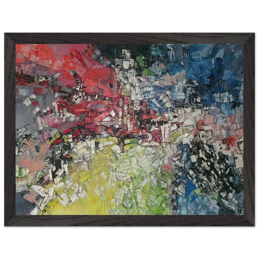 Horizons ouverts by Jean-Paul Riopelle — Framed art print at Zephyeer