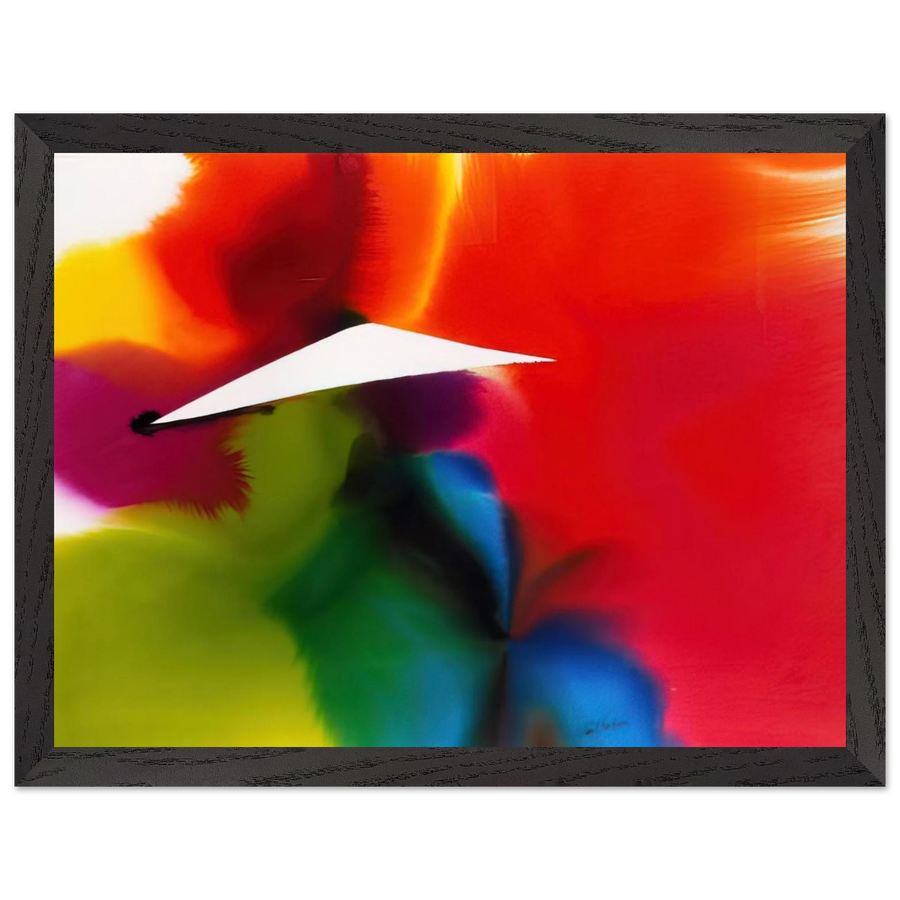 Phenomena French West Indies by Paul Jenkins — Framed art print at Zephyeer