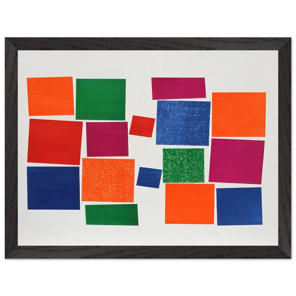 Untitled V - 1967 by Piero Dorazio — Framed art print at Zephyeer