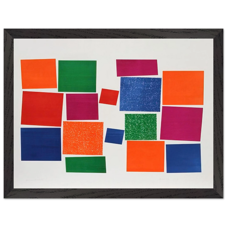 Untitled V - 1967 by Piero Dorazio — Framed art print at Zephyeer