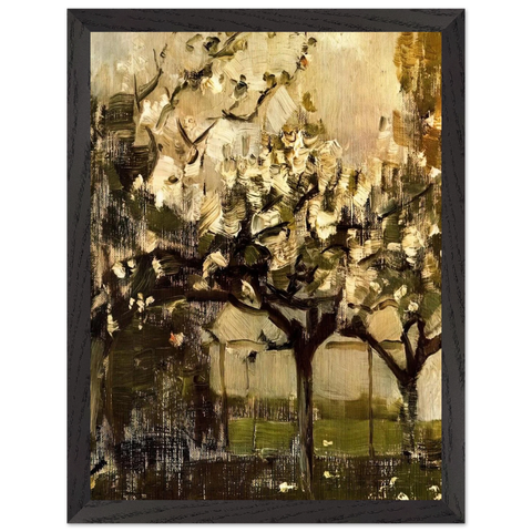 Alberi by Piet Mondrian — Framed art print at Zephyeer