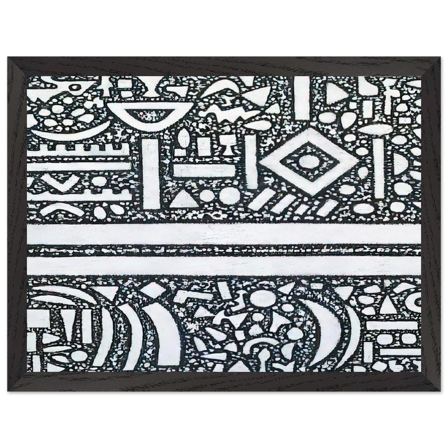 From the Edge of Darkness - 1992 by Richard Pousette-Dart — Framed art print at Zephyeer