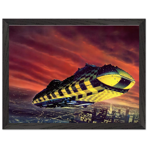 Chris Foss — Framed art print at Zephyeer