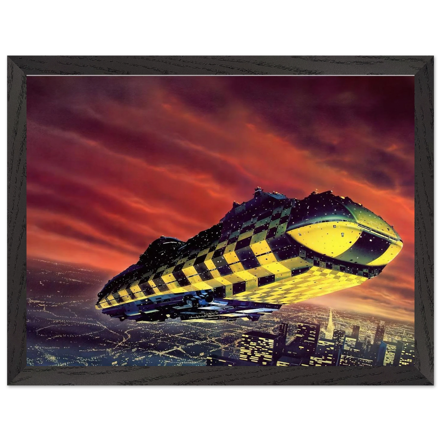 Chris Foss — Framed art print at Zephyeer