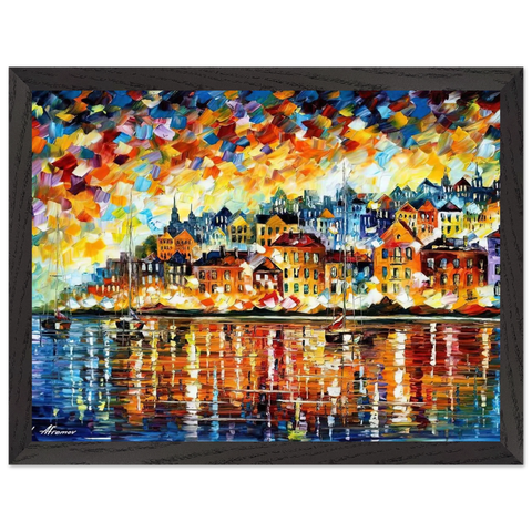 Leonid Afremov — Framed art print at Zephyeer
