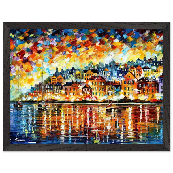 Leonid Afremov — Framed art print at Zephyeer