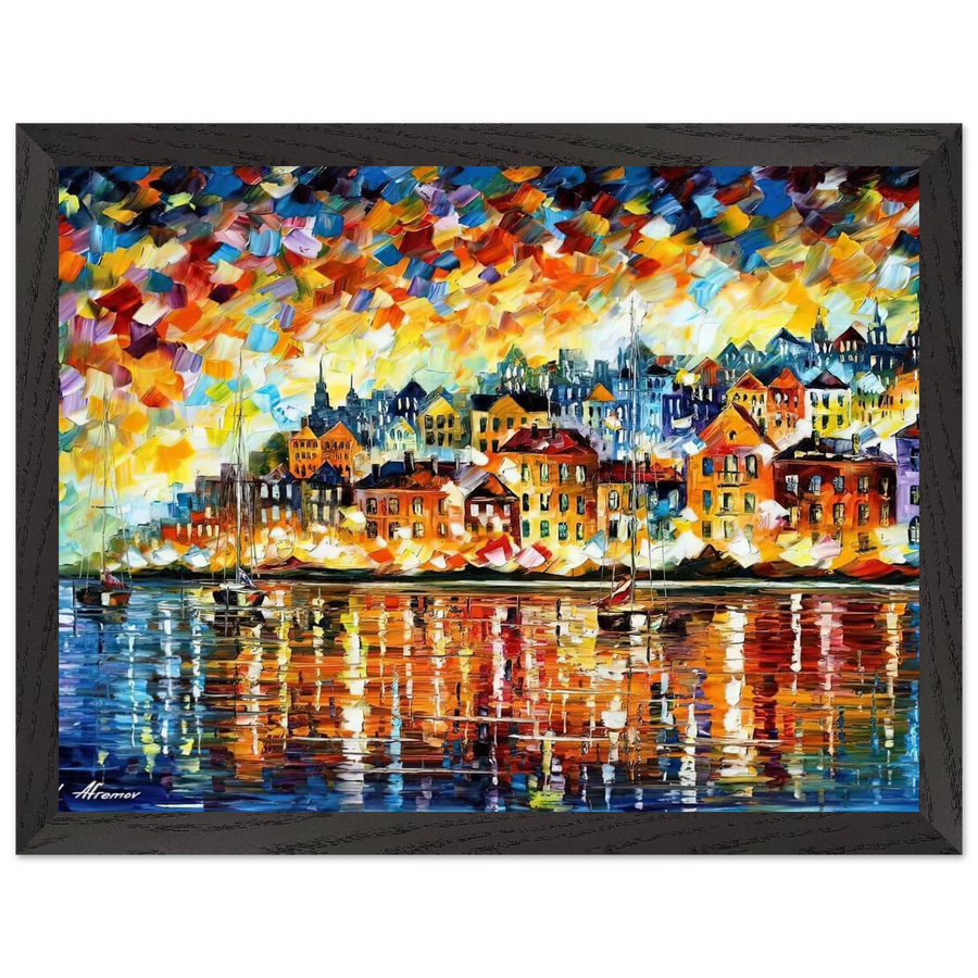 Leonid Afremov — Framed art print at Zephyeer