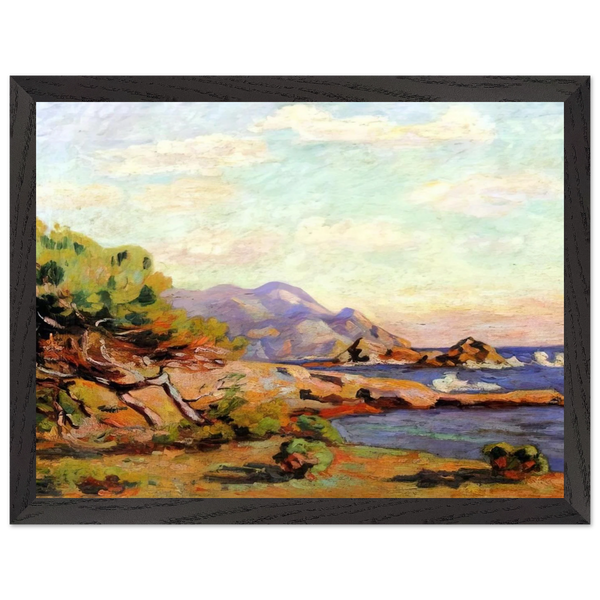 La Pointe du Lou Gaou - 1911 by Armand Guillaumin — Framed art print at Zephyeer