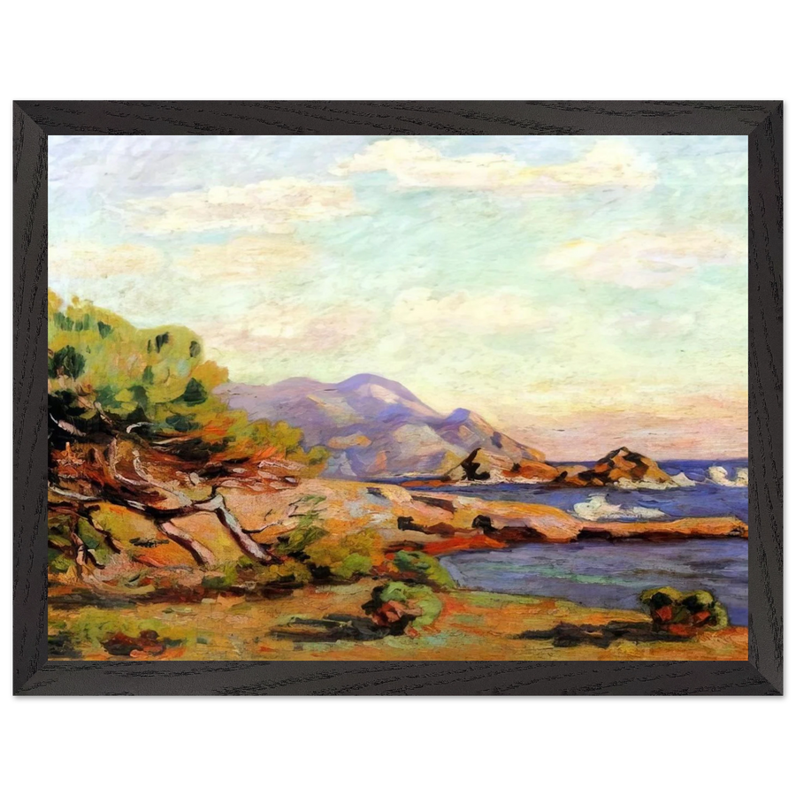 La Pointe du Lou Gaou - 1911 by Armand Guillaumin — Framed art print at Zephyeer