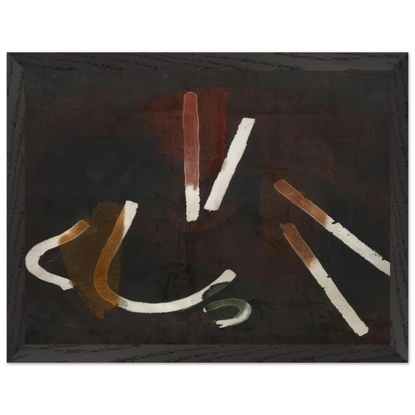 Composition Brun - 1933 by John Ferren — Framed art print at Zephyeer
