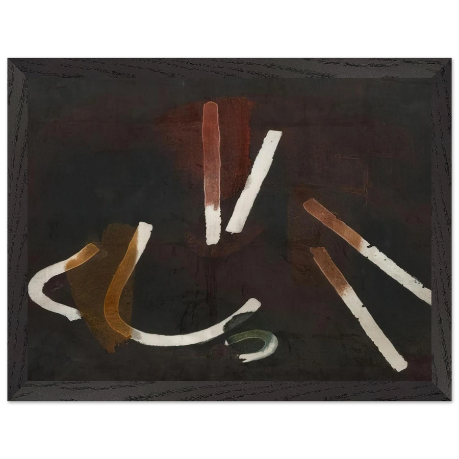 Composition Brun - 1933 by John Ferren — Framed art print at Zephyeer