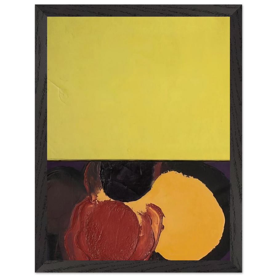 UNTITLED 1965 by Luis Feito — Framed art print at Zephyeer