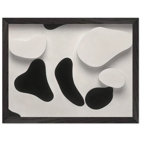 Constellation According to the Laws of Chance by Jean Arp — Framed art print at Zephyeer