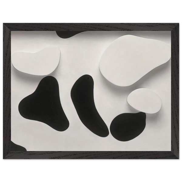 Constellation According to the Laws of Chance by Jean Arp — Framed art print at Zephyeer
