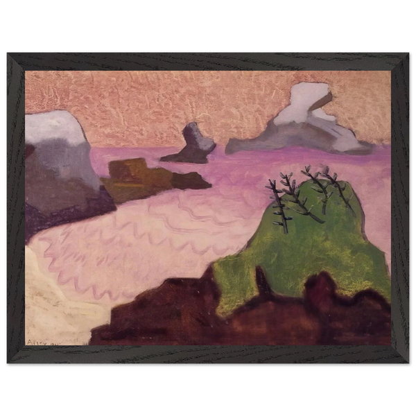 Oregon Coast - 1947 by Milton Avery — Framed art print at Zephyeer