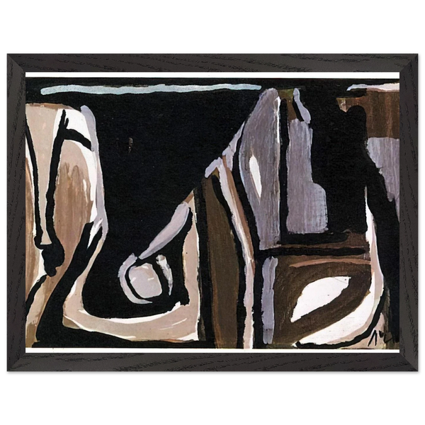 Nocturne - 1981 by Bram van Velde — Framed art print at Zephyeer