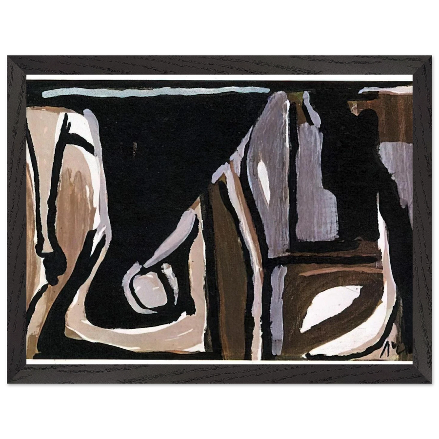 Nocturne - 1981 by Bram van Velde — Framed art print at Zephyeer