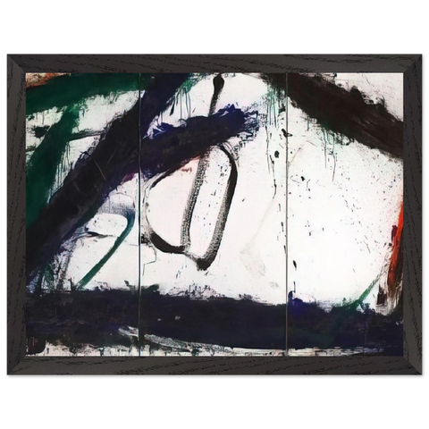 Frozen Summer - 1966 by Norman Bluhm — Framed art print at Zephyeer