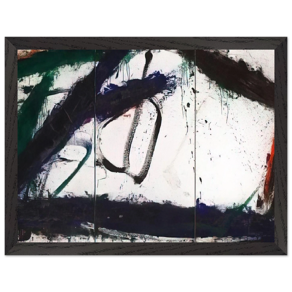Frozen Summer - 1966 by Norman Bluhm — Framed art print at Zephyeer