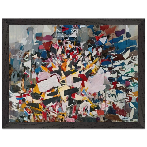Upward Direction - 1988 by Robert Goodnough — Framed art print at Zephyeer