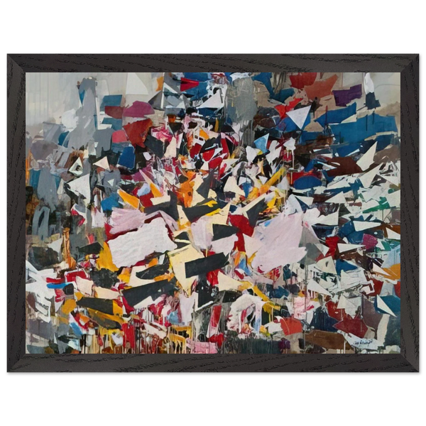 Upward Direction - 1988 by Robert Goodnough — Framed art print at Zephyeer