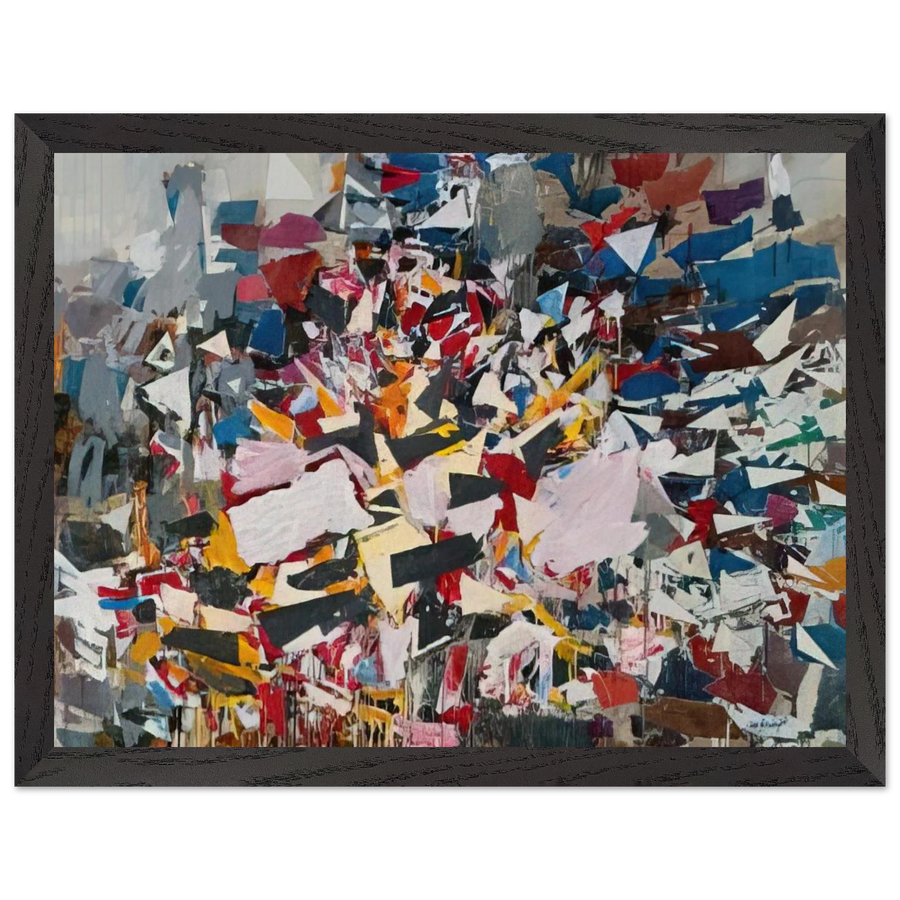 Upward Direction - 1988 by Robert Goodnough — Framed art print at Zephyeer