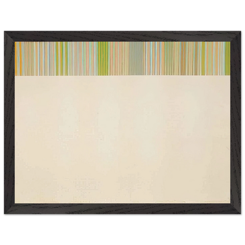 Treble - 1975 by Gene Davis — Framed art print at Zephyeer
