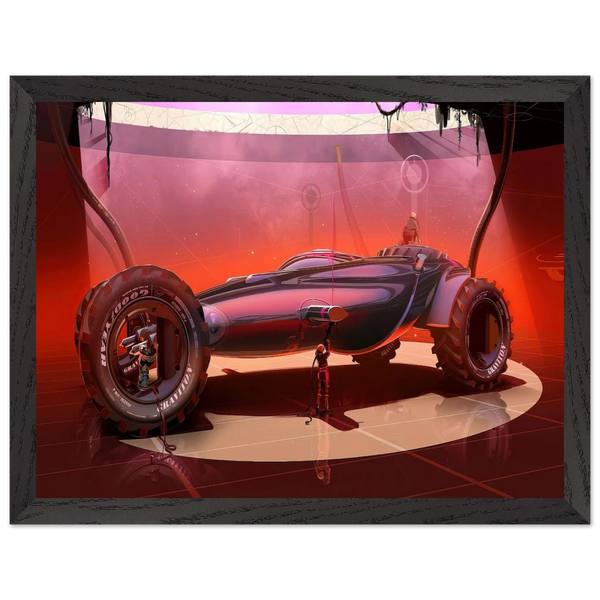Syd Mead — Framed art print at Zephyeer