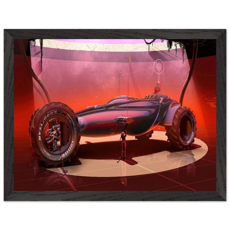 Syd Mead — Framed art print at Zephyeer