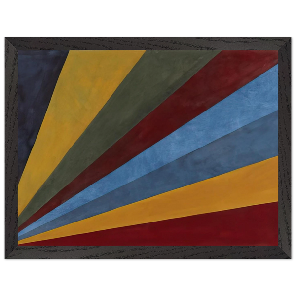 Colors from Corners by Sol LeWitt — Framed art print at Zephyeer