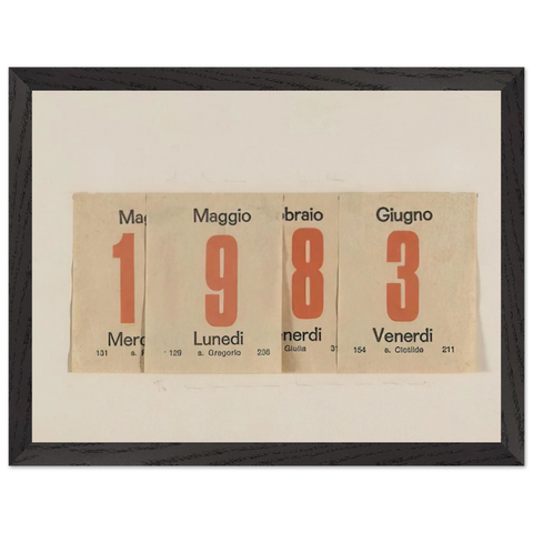 1983 by Alighiero Boetti — Framed art print at Zephyeer