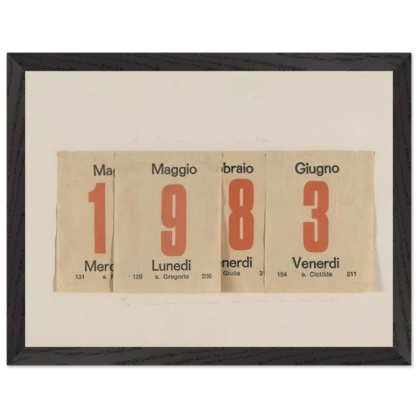 1983 by Alighiero Boetti — Framed art print at Zephyeer