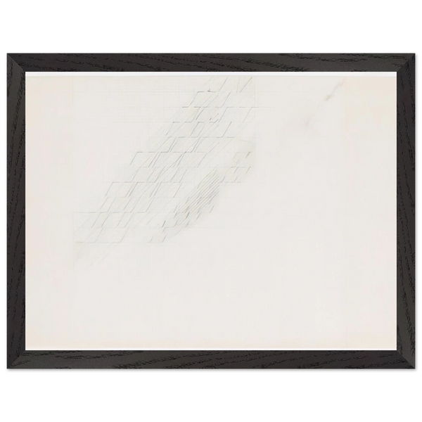 Untitled - 1977 by Nasreen Mohamedi — Framed art print at Zephyeer