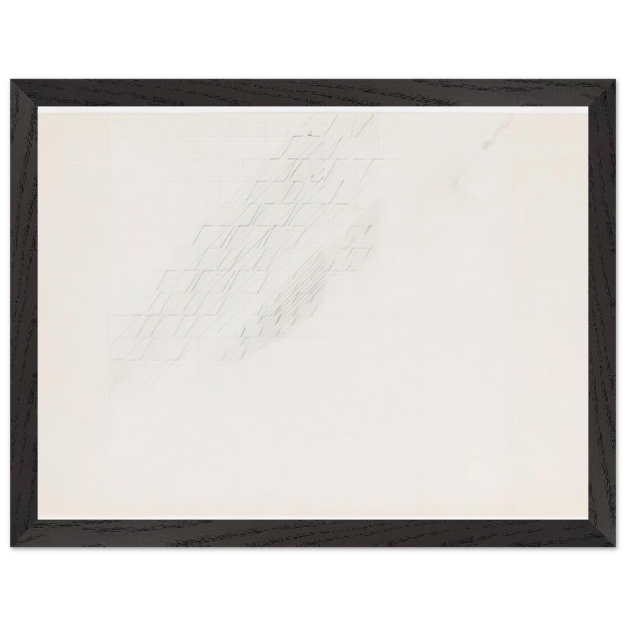 Untitled - 1977 by Nasreen Mohamedi — Framed art print at Zephyeer