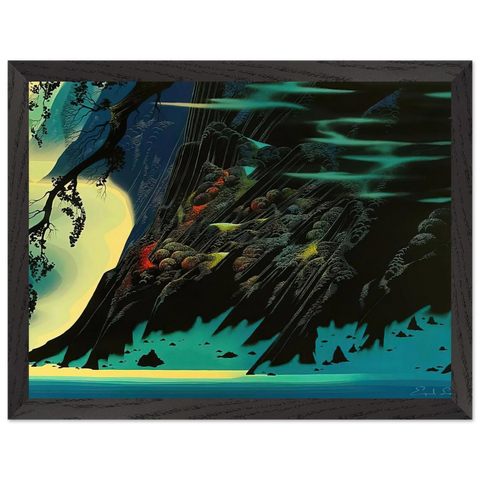 Coastal Magic by Eyvind Earle — Framed art print at Zephyeer