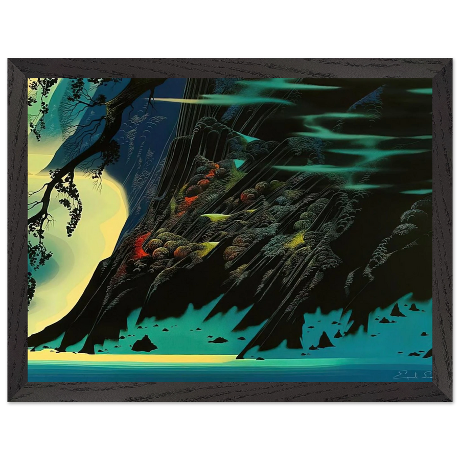 Coastal Magic by Eyvind Earle — Framed art print at Zephyeer