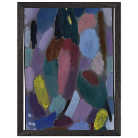 VARIATION FIELD OF TULIPS 1916 by Alexej von Jawlensky — Framed art print at Zephyeer