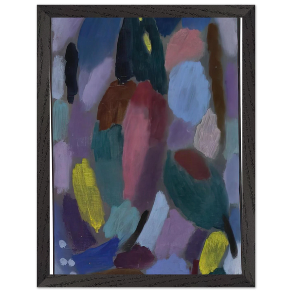 VARIATION FIELD OF TULIPS 1916 by Alexej von Jawlensky — Framed art print at Zephyeer