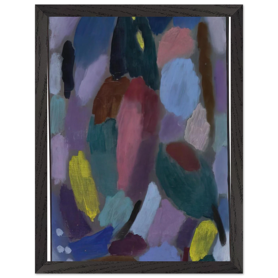 VARIATION FIELD OF TULIPS 1916 by Alexej von Jawlensky — Framed art print at Zephyeer