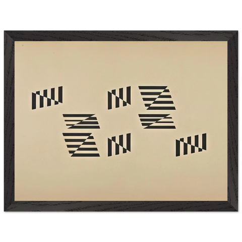 Limite-Lumificaças - 1958 by Helio Oiticica — Framed art print at Zephyeer