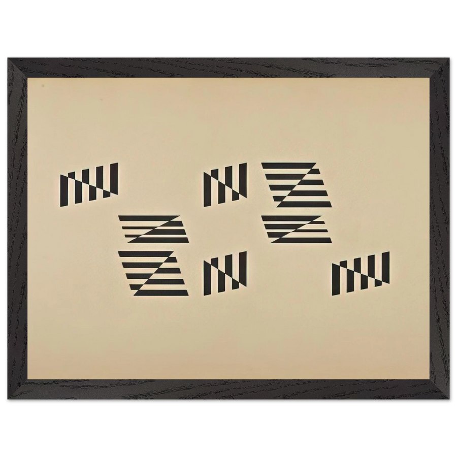 Limite-Lumificaças - 1958 by Helio Oiticica — Framed art print at Zephyeer