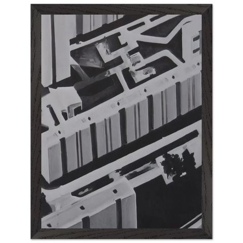 TOWNSCAPE SL 1969 0 by Gerhard Richter — Framed art print at Zephyeer