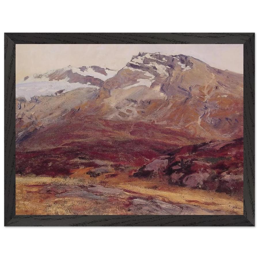 Coming Down from Mont Blanc by John Singer Sargent — Framed art print at Zephyeer