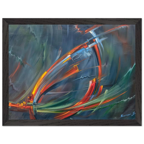 Untitled - 1970 by Konrad Zuse — Framed art print at Zephyeer