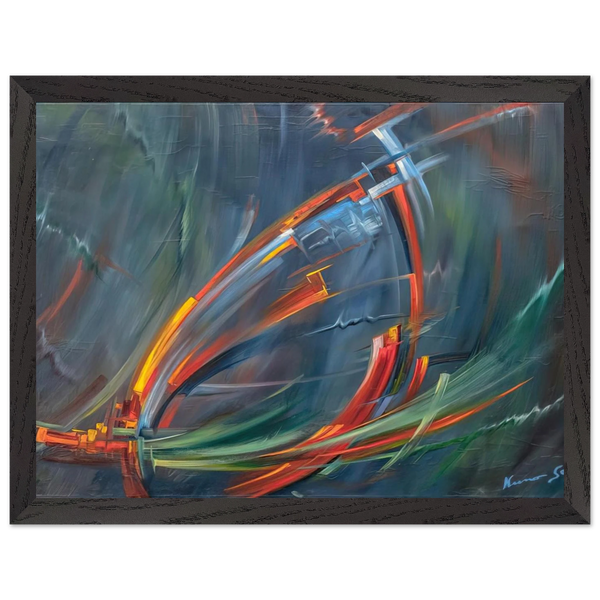 Untitled - 1970 by Konrad Zuse — Framed art print at Zephyeer