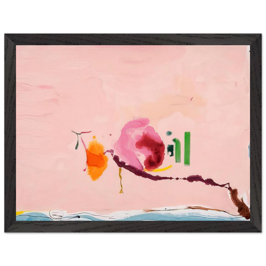Flirt - 1995 by Helen Frankenthaler — Framed art print at Zephyeer